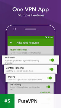 PureVPN app screenshot 5