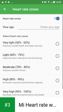 Mi Heart rate with Smart Alarm - be fit Band app screenshot 3