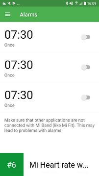 Mi Heart rate with Smart Alarm - be fit Band apk screenshot 6