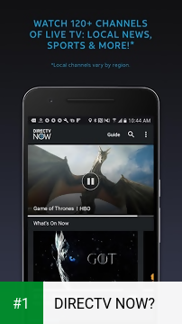 DIRECTV NOW℠ app screenshot 1