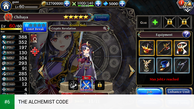 THE ALCHEMIST CODE apk screenshot 6