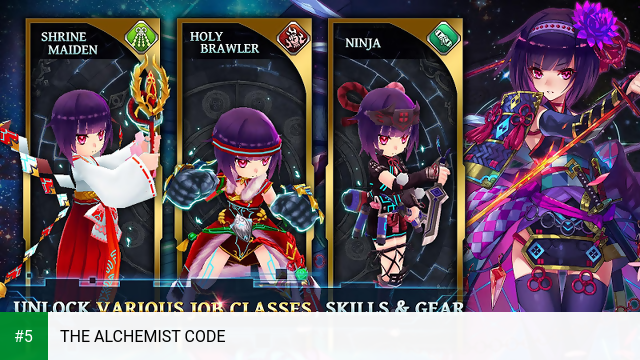 THE ALCHEMIST CODE app screenshot 5