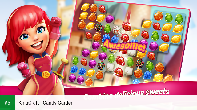 KingCraft - Candy Garden app screenshot 5