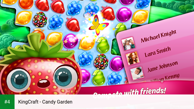 KingCraft - Candy Garden apk screenshot 4