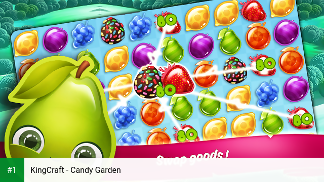 KingCraft - Candy Garden app screenshot 1