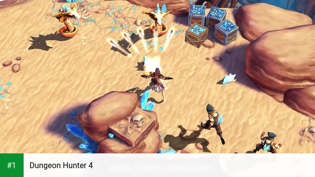 Dungeon Hunter 4 app screenshot 1