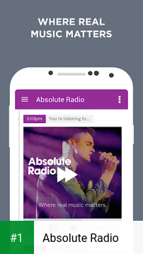 Absolute Radio app screenshot 1