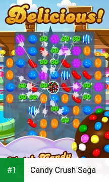 Candy Crush Saga app screenshot 1