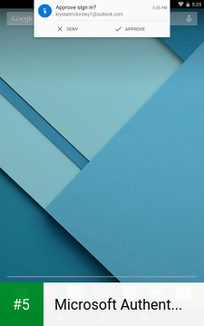 Microsoft Authenticator app screenshot 5