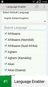 Language Enabler app screenshot 1