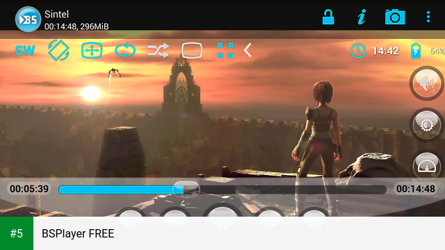 BSPlayer FREE app screenshot 5
