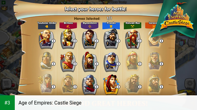 Age of Empires: Castle Siege app screenshot 3