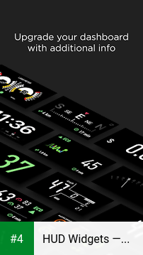 HUD Widgets — Driving widgets with HUD mode apk screenshot 4