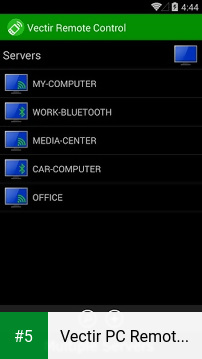 Vectir PC Remote Control app screenshot 5