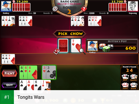 Tongits Wars app screenshot 1
