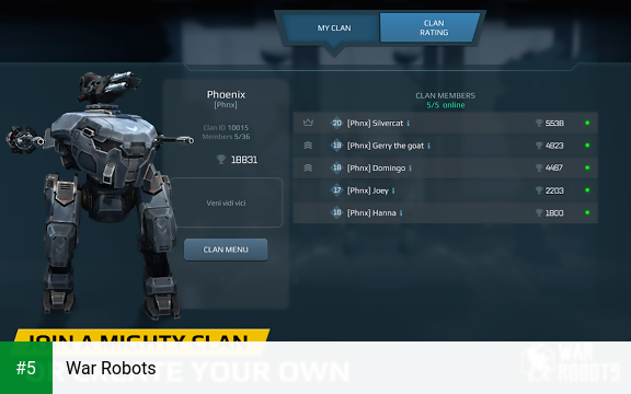 War Robots app screenshot 5