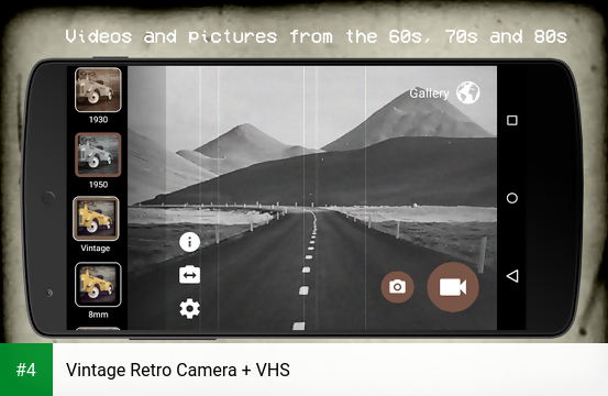 Vintage Retro Camera + VHS apk screenshot 4