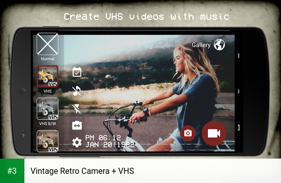Vintage Retro Camera + VHS app screenshot 3
