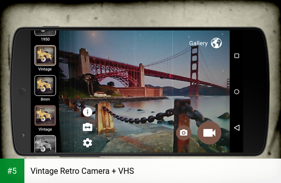 Vintage Retro Camera + VHS app screenshot 5