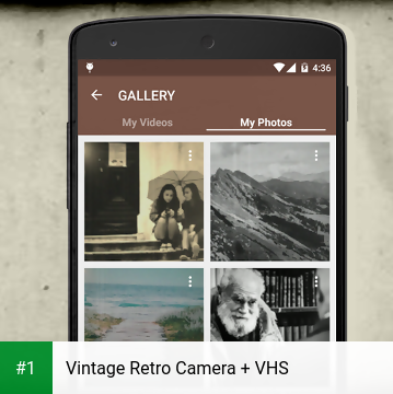 Vintage Retro Camera + VHS app screenshot 1