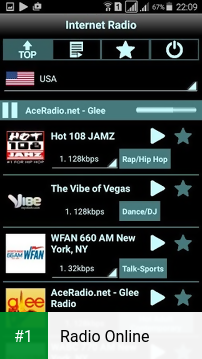 Radio Online app screenshot 1