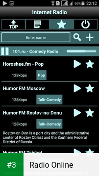 Radio Online app screenshot 3