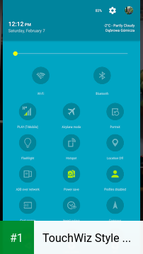 TouchWiz Style CM12 Theme app screenshot 1