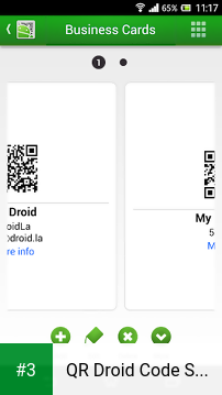 QR Droid Code Scanner app screenshot 3