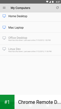 Chrome Remote Desktop app screenshot 1