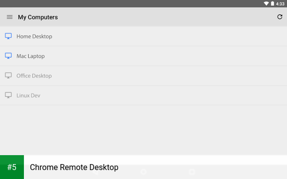 Chrome Remote Desktop app screenshot 5