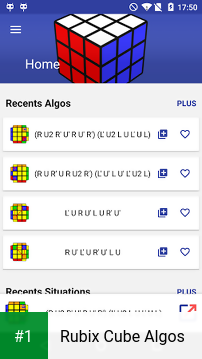 Rubix Cube Algos app screenshot 1