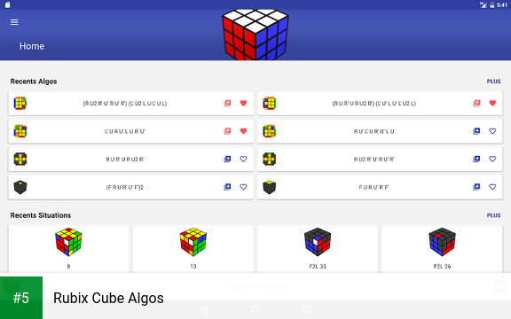 Rubix Cube Algos app screenshot 5