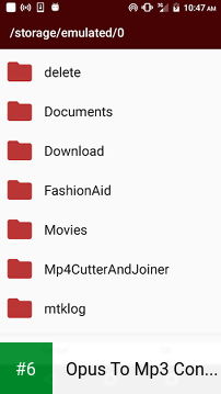 Opus To Mp3 Converter apk screenshot 6