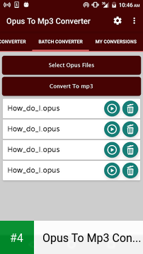 Opus To Mp3 Converter apk screenshot 4