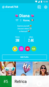 Retrica app screenshot 5