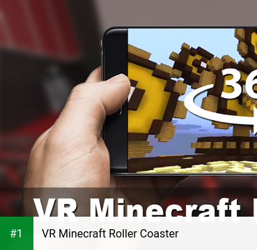 VR Minecraft Roller Coaster app screenshot 1