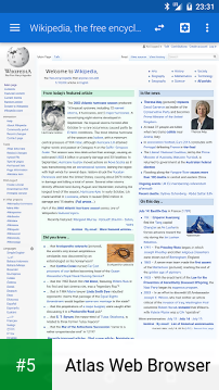 Atlas Web Browser app screenshot 5
