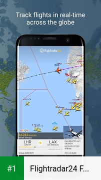 Flightradar24 Flight Tracker app screenshot 1