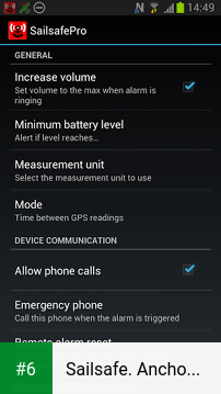 Sailsafe. Anchor alarm. apk screenshot 6