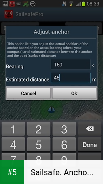 Sailsafe. Anchor alarm. app screenshot 5