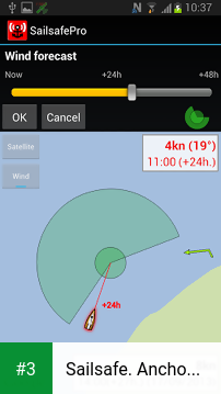 Sailsafe. Anchor alarm. app screenshot 3