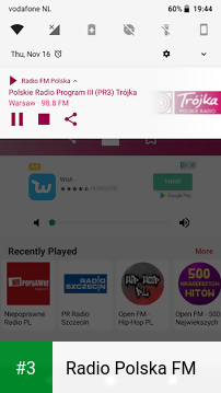 Radio Polska FM app screenshot 3