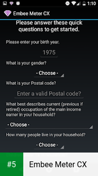 Embee Meter CX app screenshot 5