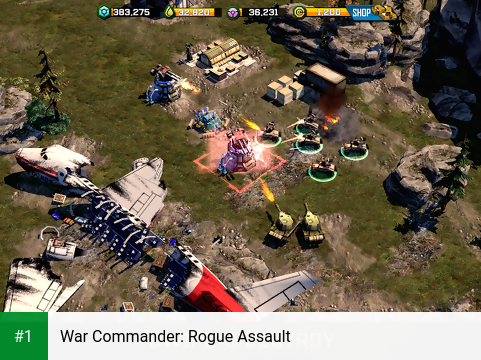 War Commander: Rogue Assault app screenshot 1