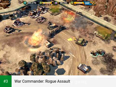 War Commander: Rogue Assault app screenshot 3