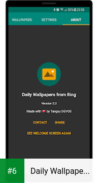 Daily Wallpapers from Bing apk screenshot 6