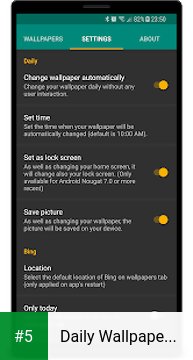 Daily Wallpapers from Bing app screenshot 5