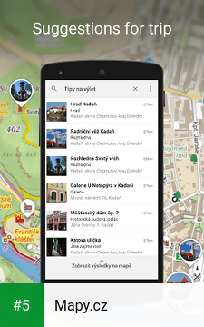 Mapy.cz app screenshot 5
