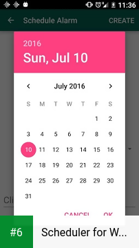 Scheduler for WhatsApp apk screenshot 6