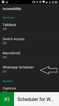Scheduler for WhatsApp app screenshot 3